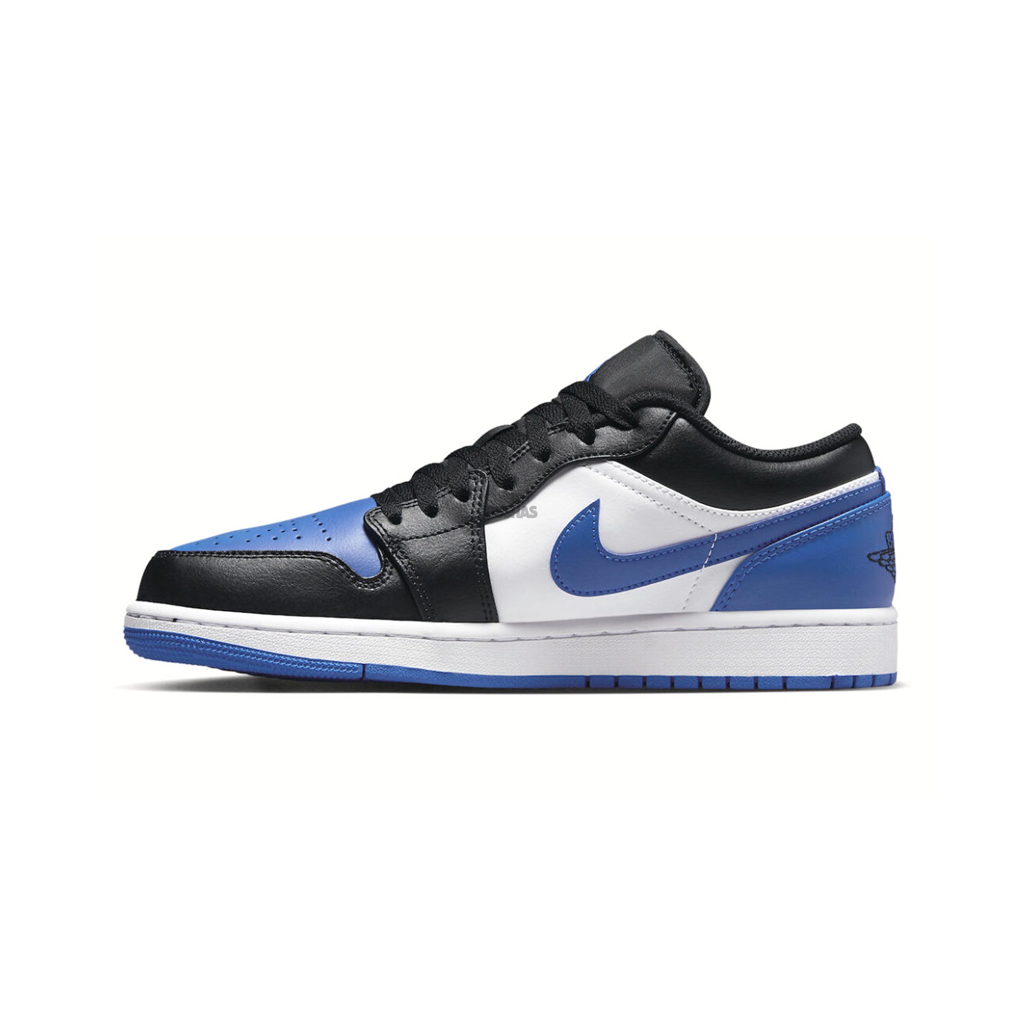 Air Jordan 1 Low 'Alternate Royal Toe' Sneakers 2023 - Men's Basketball Shoes, Casual Streetwear for Everyday Wear & Sports