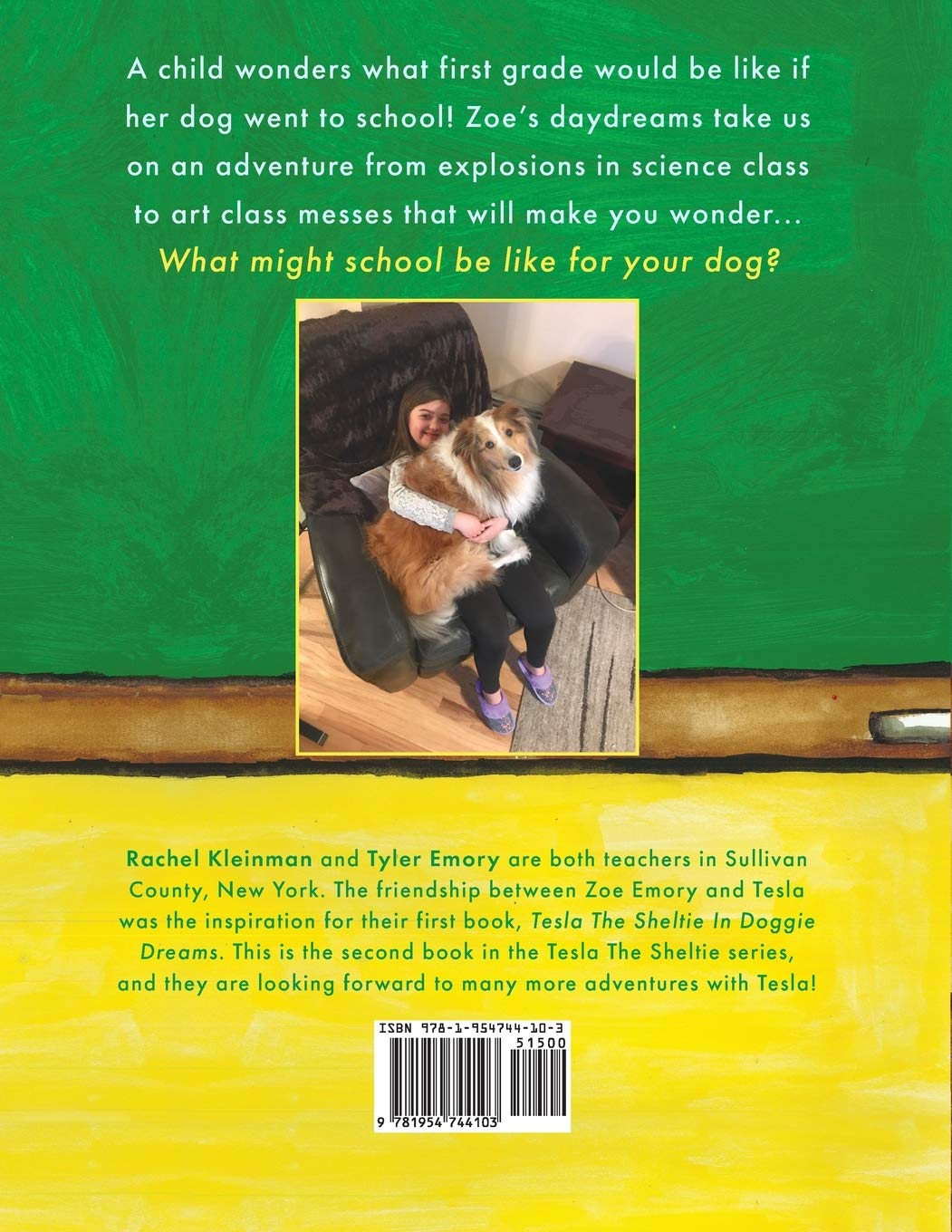 Tesla the Sheltie Goes to School - Cute Dog Book for Kids | Fun Children's Story About First Day of School | Perfect for Bedtime Reading & Classroom Activities