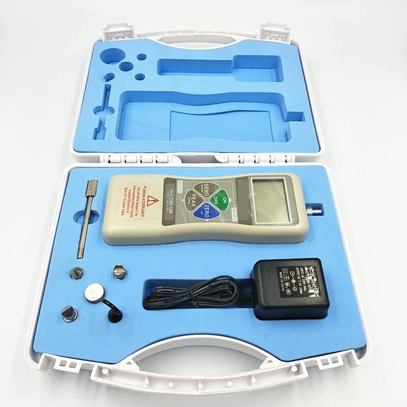 Digital Force Gauge 1000N - High Precision Portable Handheld Push Pull Tester with Computer Output | Force Measurement Tool for Industrial Testing, Quality Control & Material Research | DS2-1000N Model