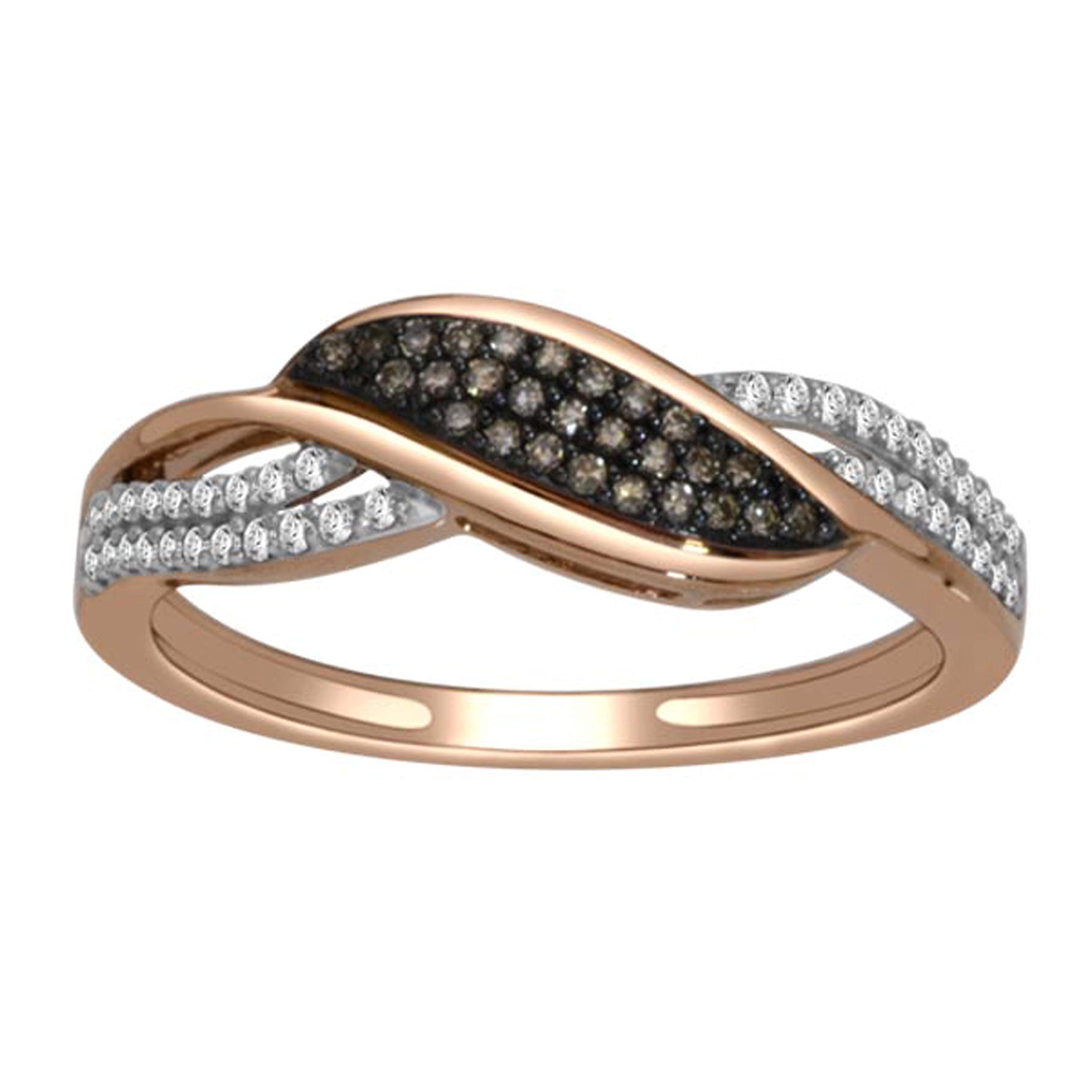 1/5ct TDW Sterling Silver Diamond Fashion Ring for Women - I-J Color, I2 Clarity | Elegant Jewelry for Everyday Wear, Date Nights & Special Occasions