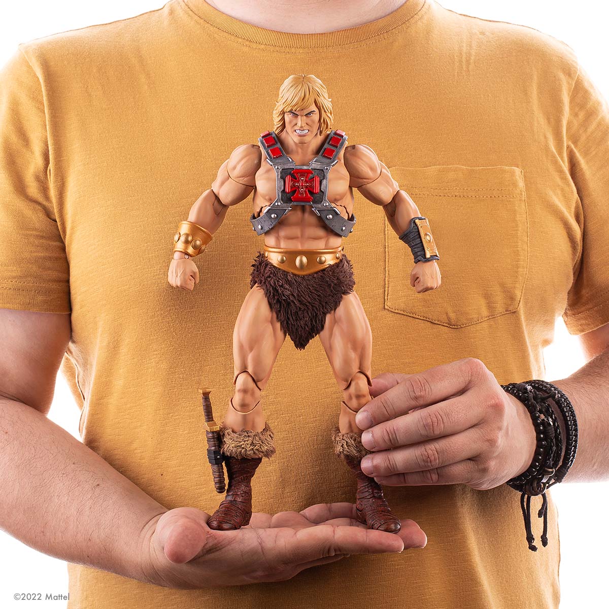 Masters of the Universe He-Man 1/6 Scale Collectible Action Figure - Perfect for Display, Gifts, and MOTU Fans Collection