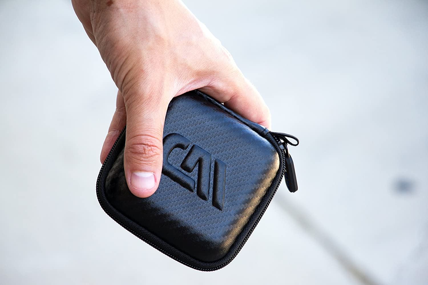 CASEMATIX Protective Carry Case for Cryptocurrency Wallets - Compatible with Ledger Nano S, Trezor & Bitcoin Hardware Wallets | Includes USB Cable & Accessories | Secure Storage for Crypto Keys On-The-Go