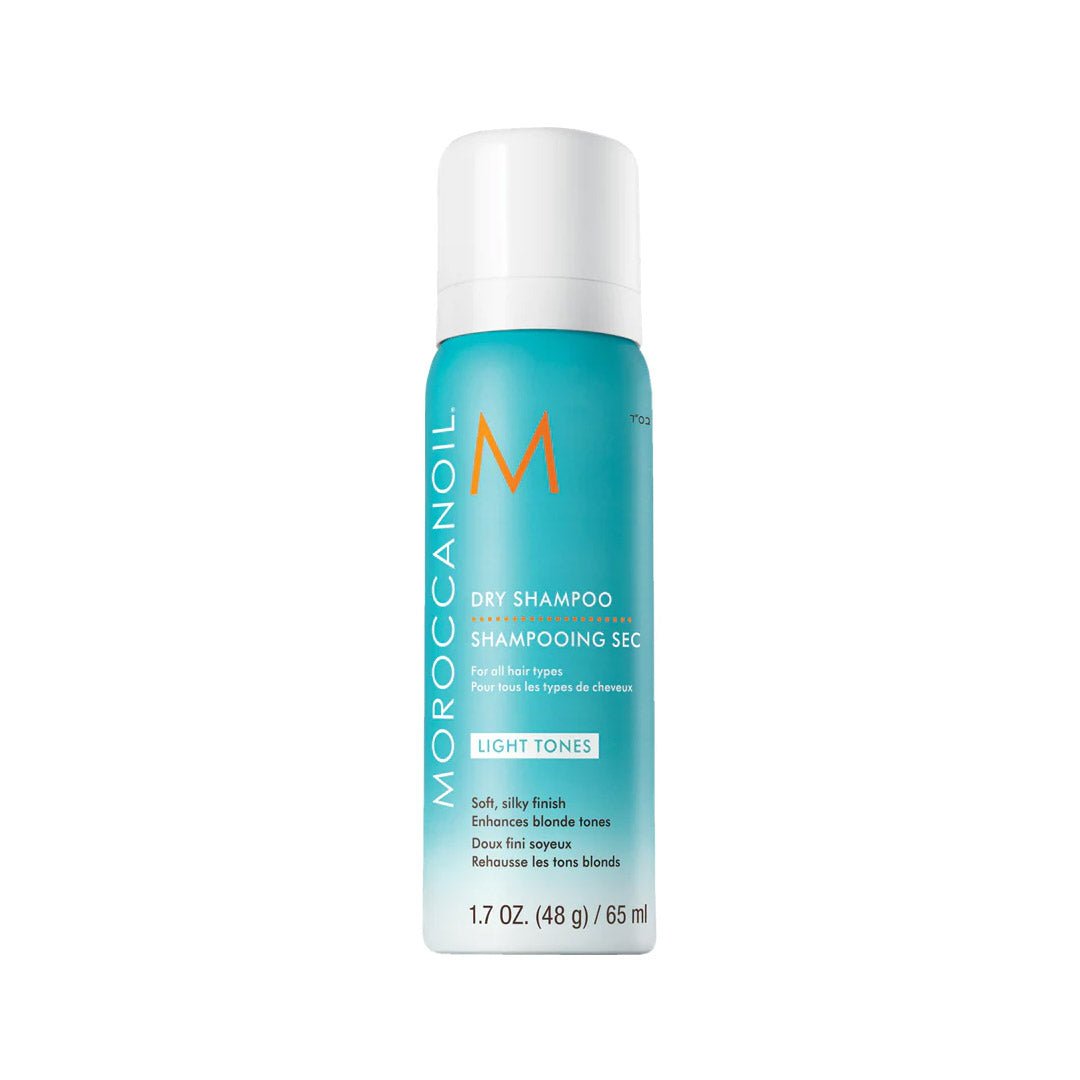 Moroccanoil Dry Shampoo for Light Hair - 2.2oz Travel Size | Refreshes & Volumizes Blonde & Light Brown Hair | Perfect for On-the-Go, Gym, Travel & Between Washes