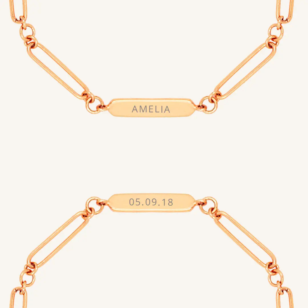 Stylish Etch Chain Bracelet for Women - Trendy Adjustable Jewelry Gift for Everyday Wear & Special Occasions
