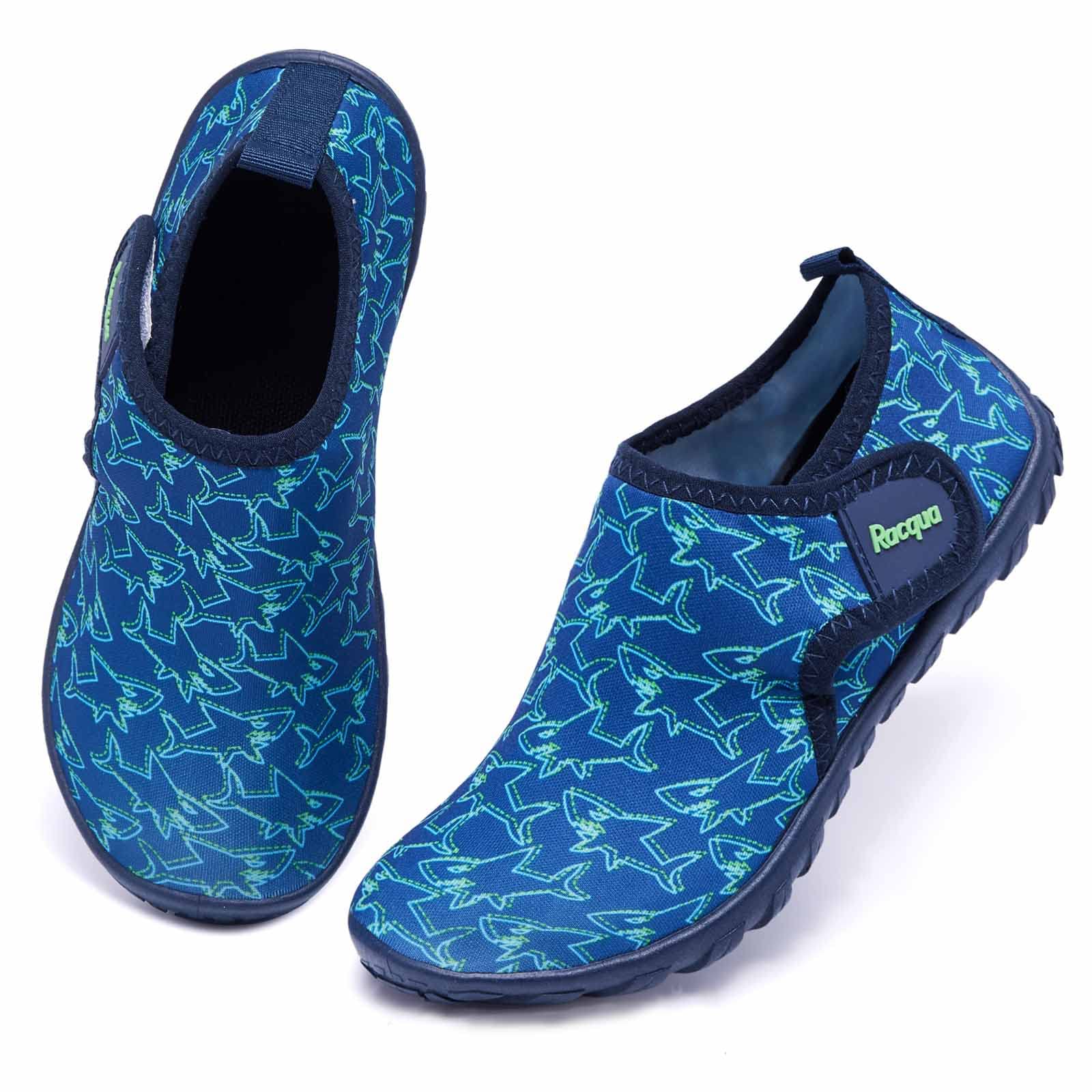 **Kids Water Shoes for Boys & Girls - Barefoot Swim Shoes Quick Dry Lightweight Aqua Shoes for Toddler & Youth - Perfect for Beach, Pool, Water Parks & Outdoor Activities**