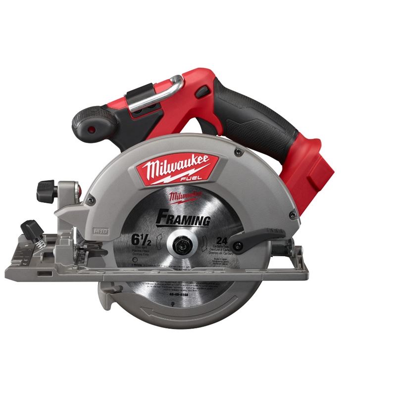 M18 FUEL 18V Brushless Cordless 6-1/2 Inch Circular Saw (Tool Only) - Powerful Cutting for Woodworking, Construction & DIY Projects