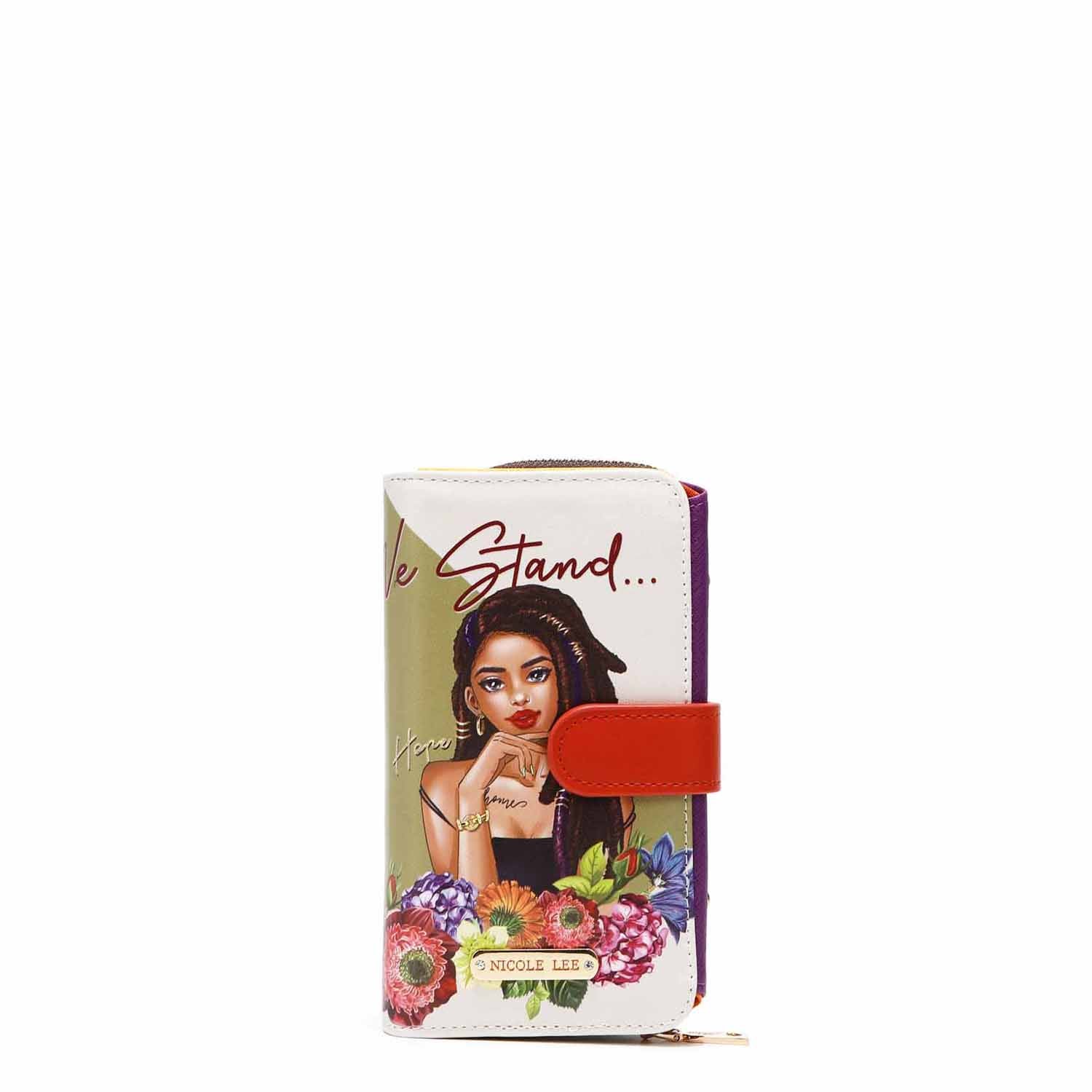 Stylish Trifold Phone Case with Crossbody Wallet - Perfect for Hands-Free Convenience While Shopping, Traveling, or Running Errands