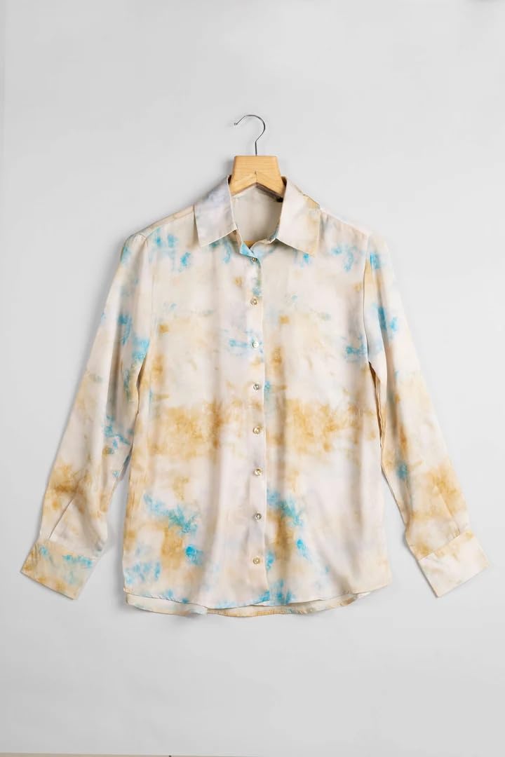 Leriya Women's Fashion Shirt - Stylish Long Sleeve Oversized Blouse Tops for Casual & Office Wear | Perfect for Everyday Outfits, Work Attire & Weekend Looks