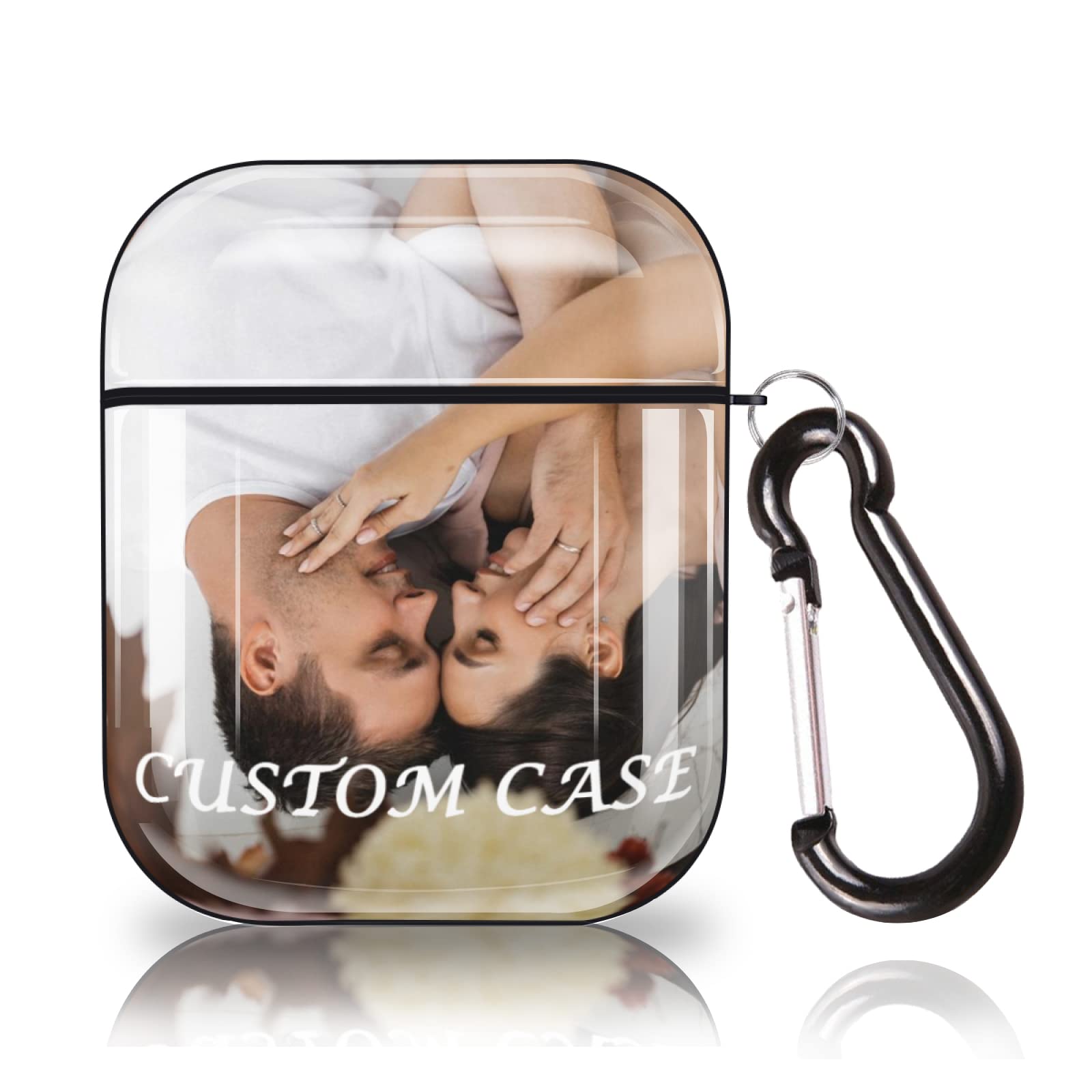 Custom AirPod 1/2 Case with Photo/Text - Personalized Gift for Travel & Daily Use