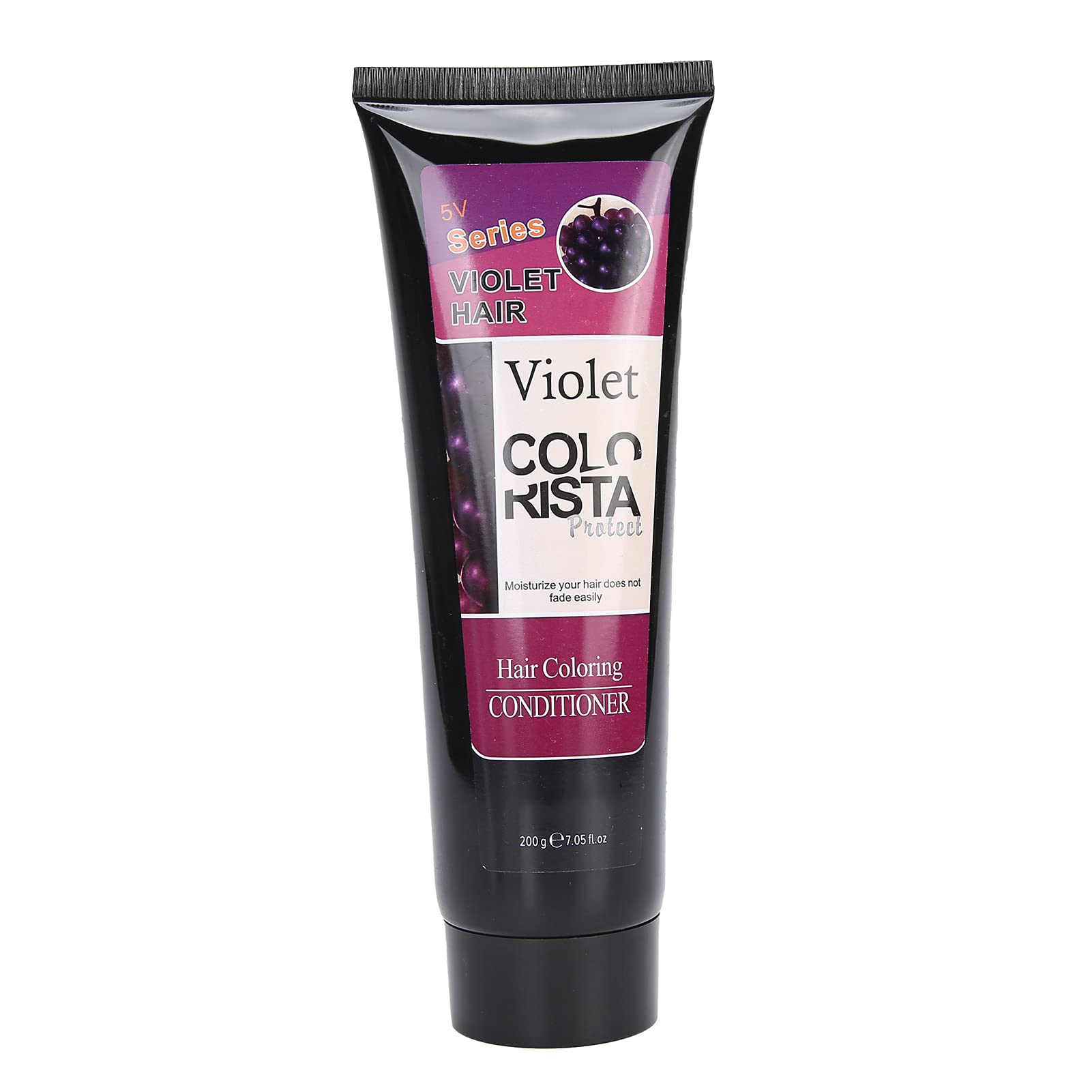 Permanent Hair Color Depositing Conditioner - Safe Ingredients, Long-Lasting Color, Fade-Resistant Purple Hair Dye for Vibrant & Fashionable Look | Perfect for Salon-Quality Color at Home & Touch-Ups