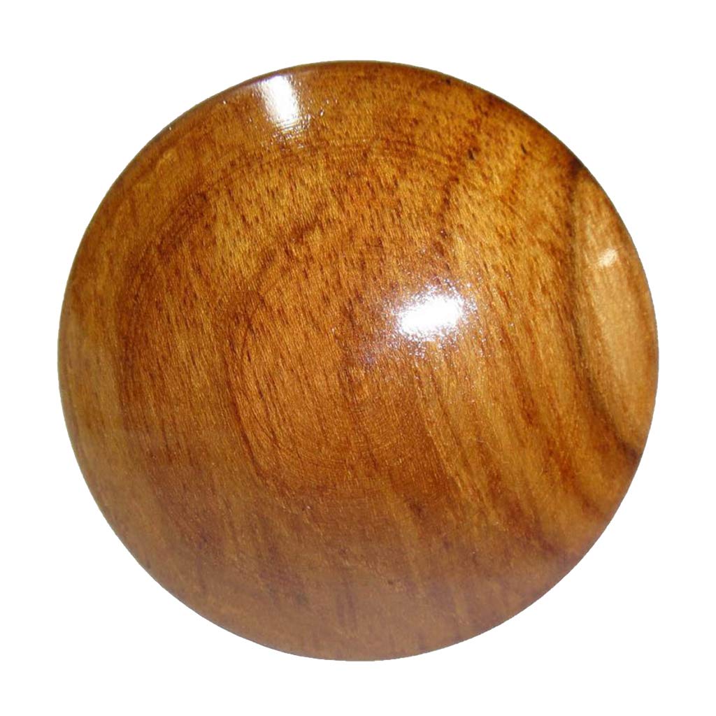 Premium Teak Wood Marine Boat Steering Wheel Center Cap - Glossy Finish Replacement for Yachts & Boats | Perfect for Nautical Decor & Marine Restoration Projects