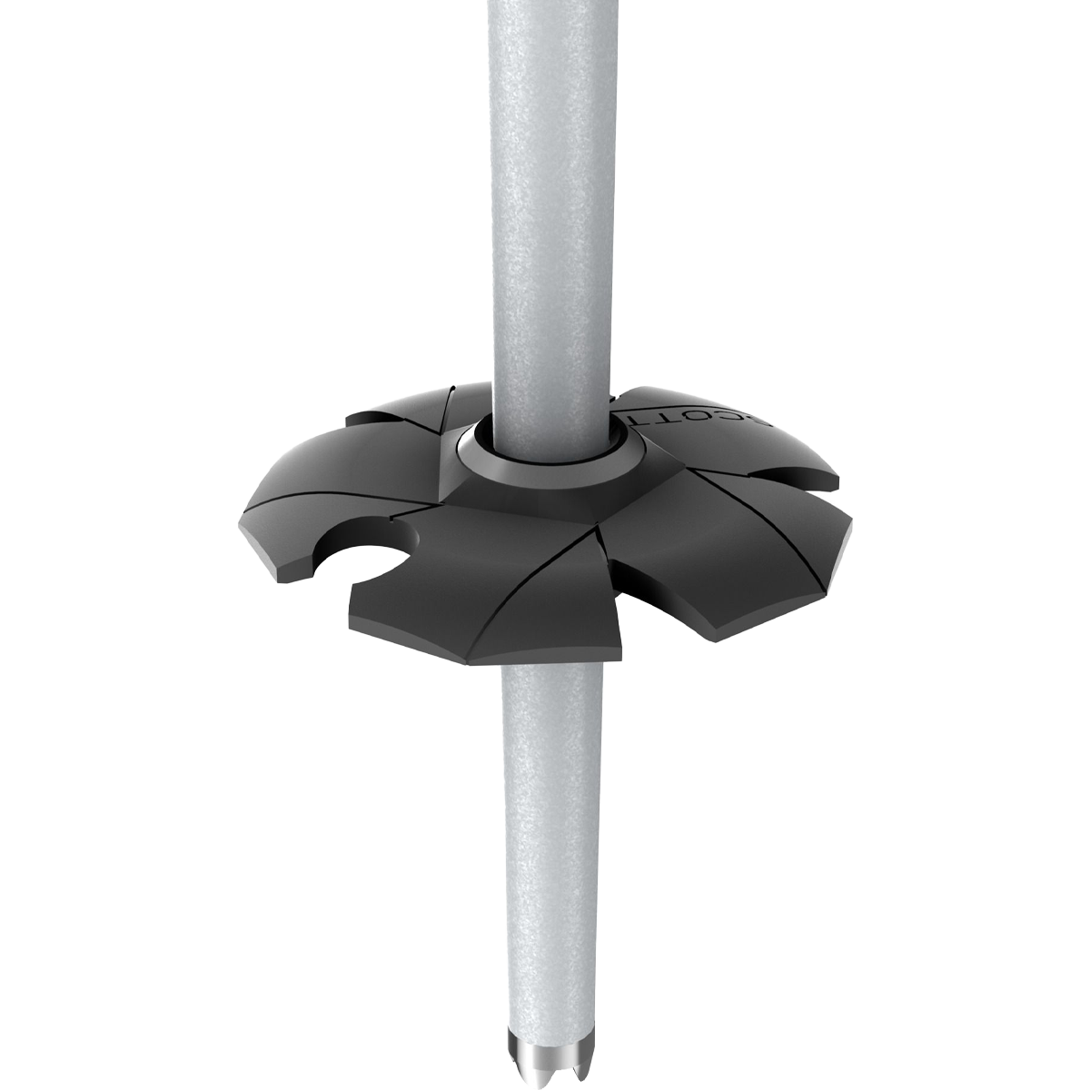 Decree Re-entry Pole - Adjustable Height Safety Pole for Construction & Roofing | Heavy Duty Steel Anchor Pole for Fall Protection & Work Positioning | Ideal for Roofers, Construction Workers & DIY Projects
