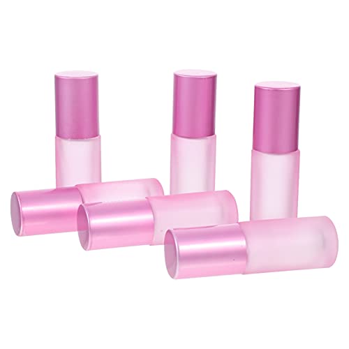Beaupretty 6 Pack 5ml Glass Roller Bottles - Empty Essential Oil Bottles for Aromatherapy, Perfume & DIY Blends - Perfect for Travel, Home Use & Gift Giving