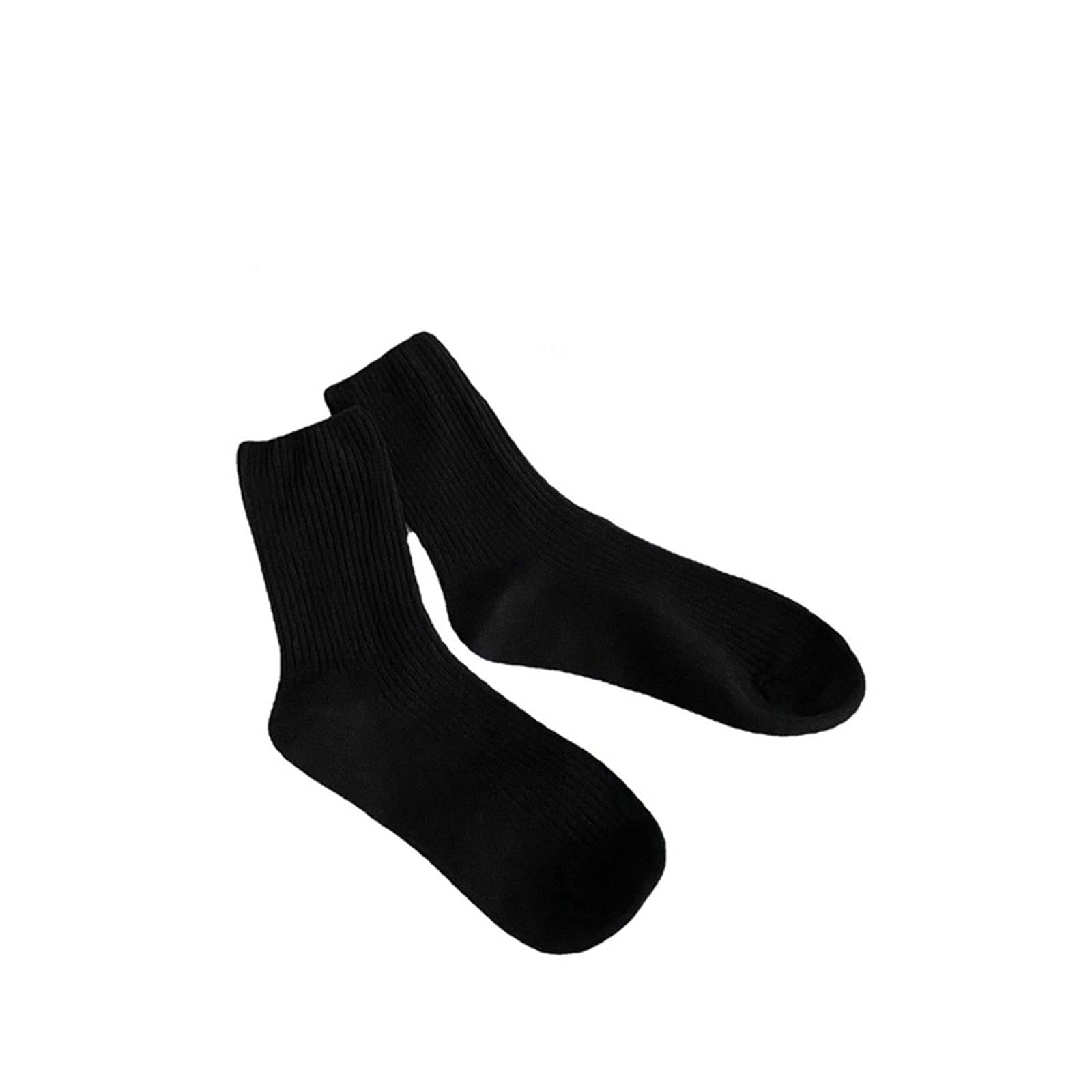 GuliriFei Women's Ankle Socks - Ribbed Texture for Indoor & Outdoor Wear