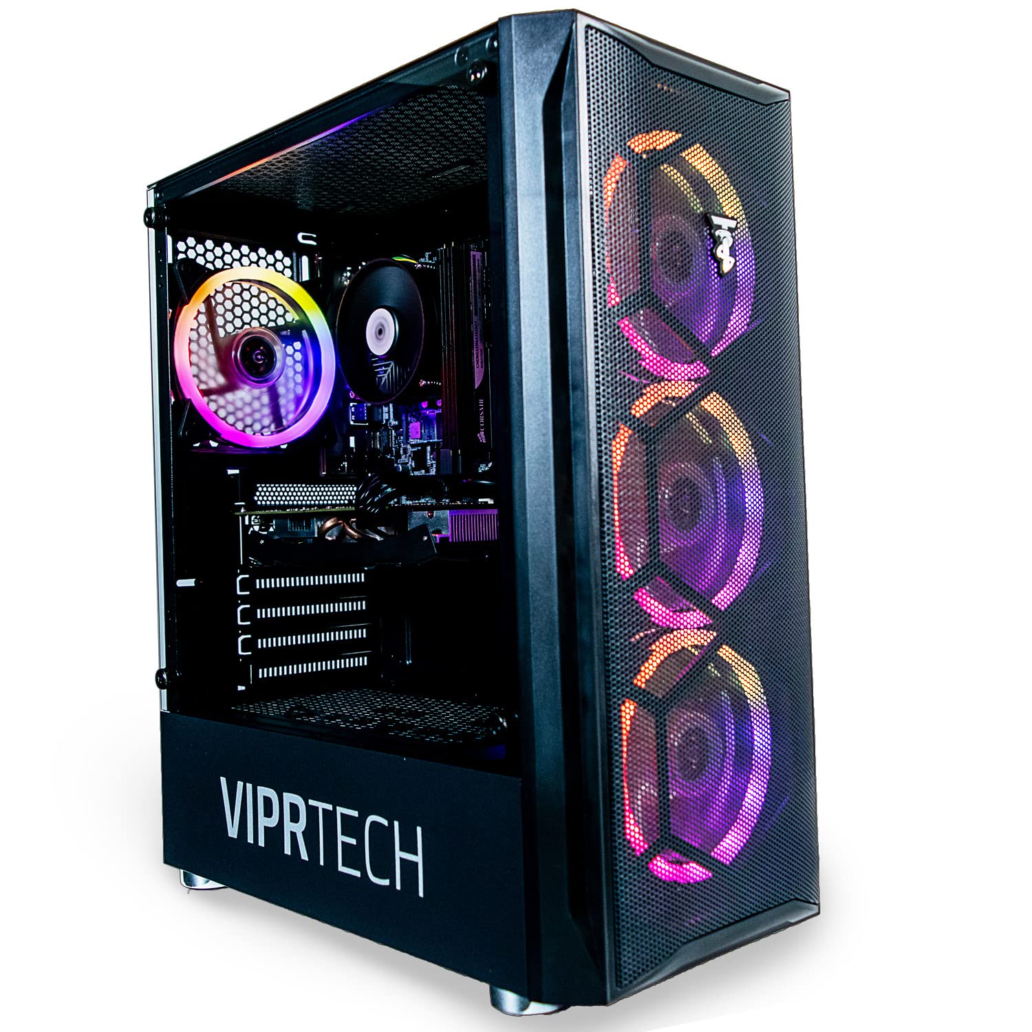 ViprTech Gaming PC - Intel i7, RX 580, 16GB RAM for Streaming & Gaming