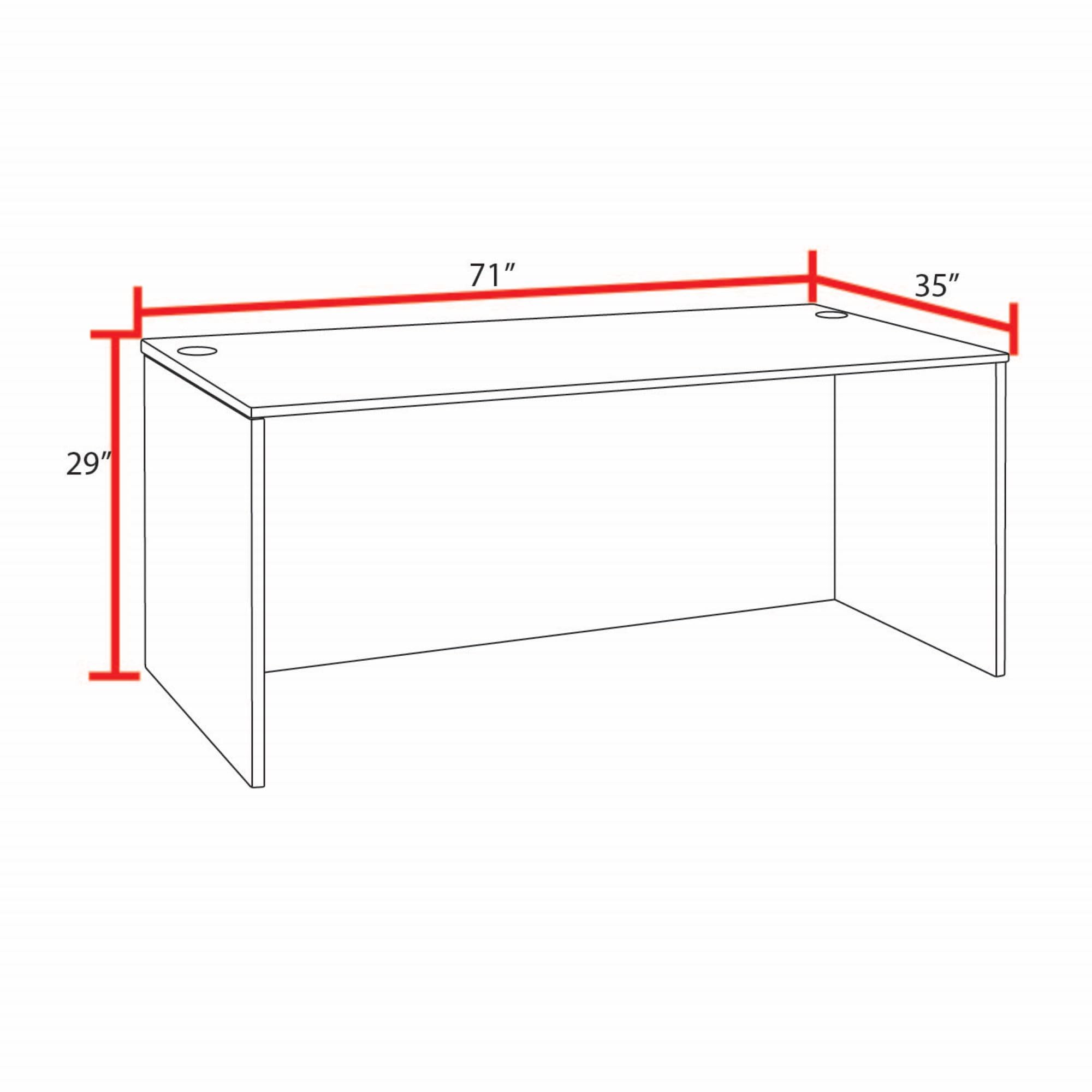 Regency Desk Shell Legacy 71