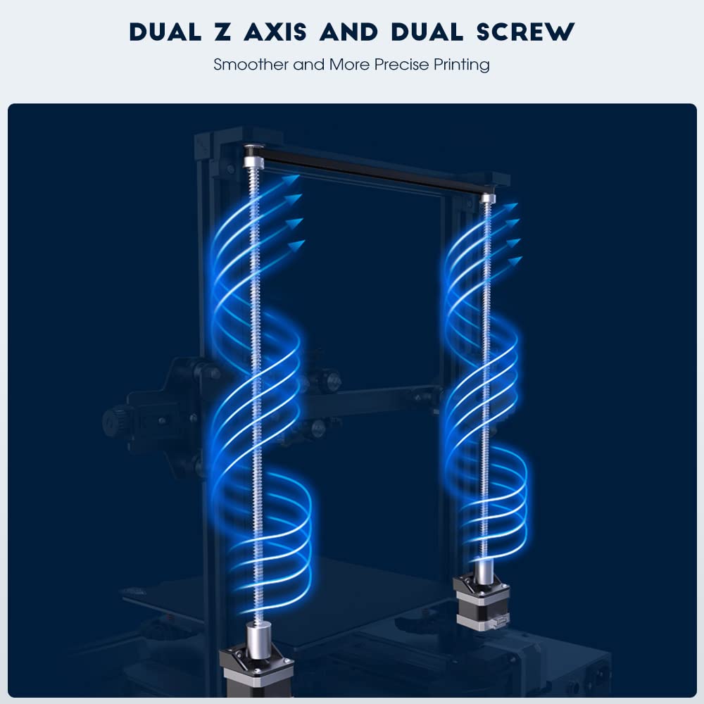 Official Creality Ender 3 S1 3D Printer with Direct Drive Extruder | CR Touch Auto Leveling | High Precision Double Z-Axis | Silent Board | 8.6x8.6x10.6in Build Size | Upgraded Ender 3 V2 for Beginners | Perfect for Home DIY, Prototyping & Educational Projects