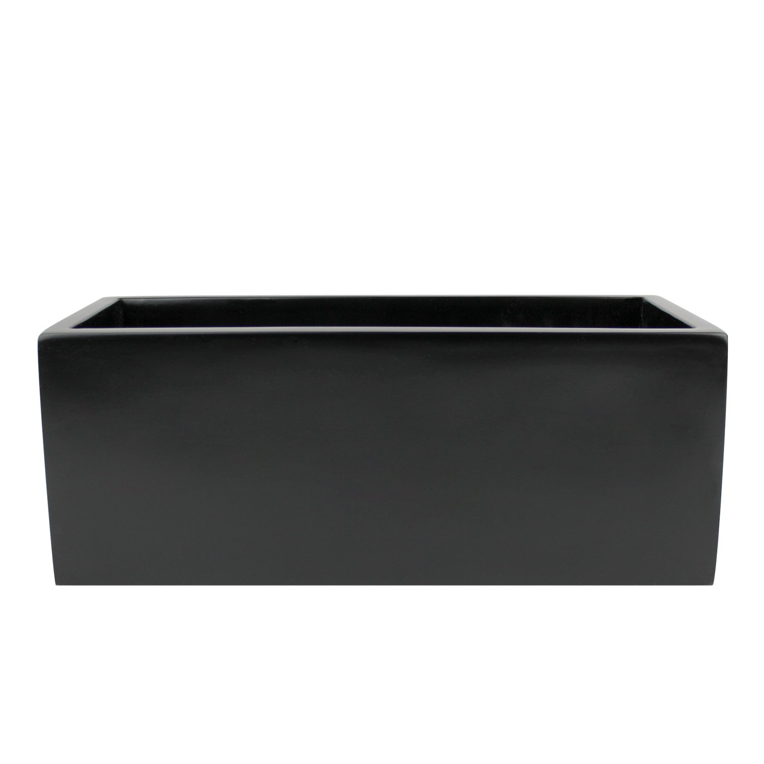 Premium Rectangle Fiberglass Planter Box - 24