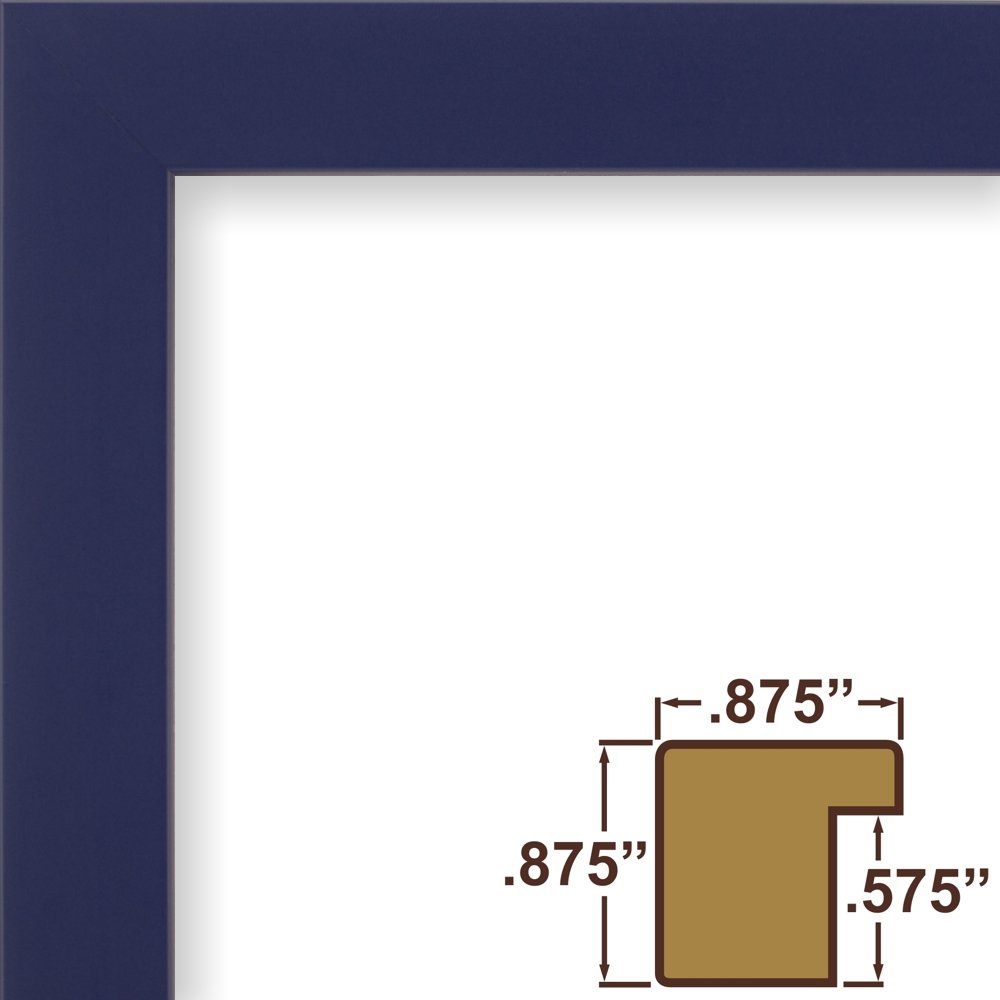 Craig Frames Confetti - Modern Blue Picture Frame 24x36 Inch - Perfect for Wall Art, Home Decor & Office Display