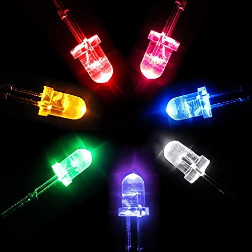 Othmro 120Pcs 3mm Pink LED Christmas Lights - Mini LED Bulbs for DIY Holiday Decorations, Tree Lighting, and Festive Home Decor