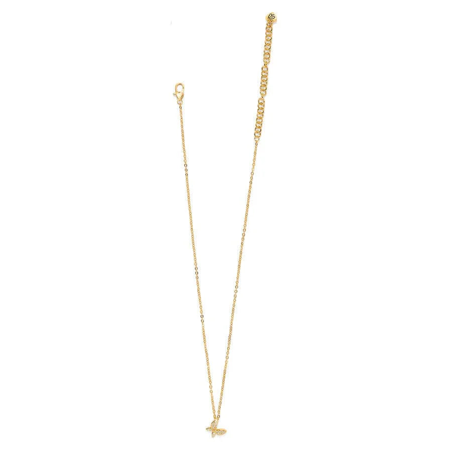 Enchanting Gold Butterfly Necklace - Brighton Jewelry for Women | Perfect Gift for Birthday, Anniversary & Valentine's Day | Elegant Layering Piece for Everyday Wear