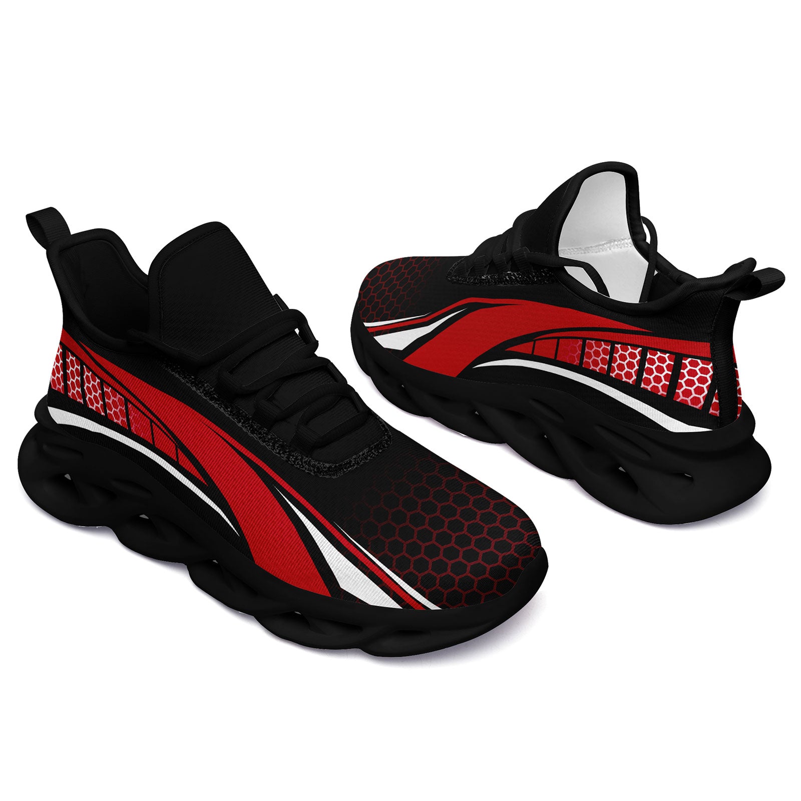 Custom Maxsoul Personalized Sneakers - Breathable Lightweight Running Shoes for Men & Women | Gym Workout, Jogging, Casual Wear (Style: FN003 E025022, Size 8)