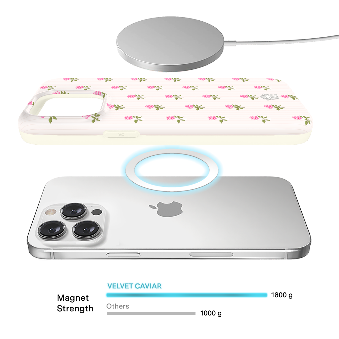 Pink Peony Floral iPhone Case - Elegant Flower Design Protective Cover for iPhone 13/14/15 - Perfect for Spring, Weddings & Everyday Use