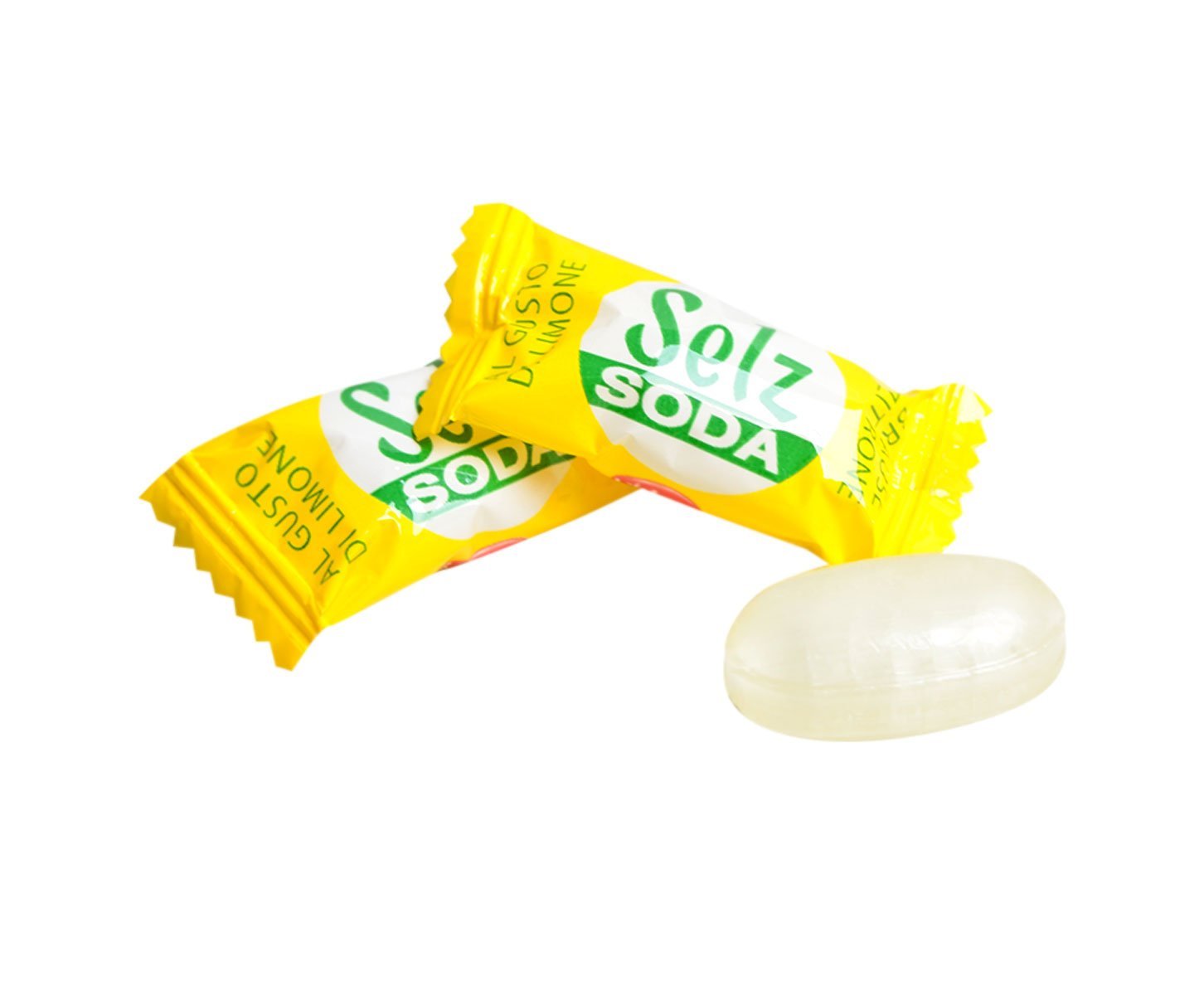 Elah-Dufour Selz Soda Limone Lemon Hard Candies 1kg Bulk Pack - Perfect for Parties, Gifts & Office Snacks