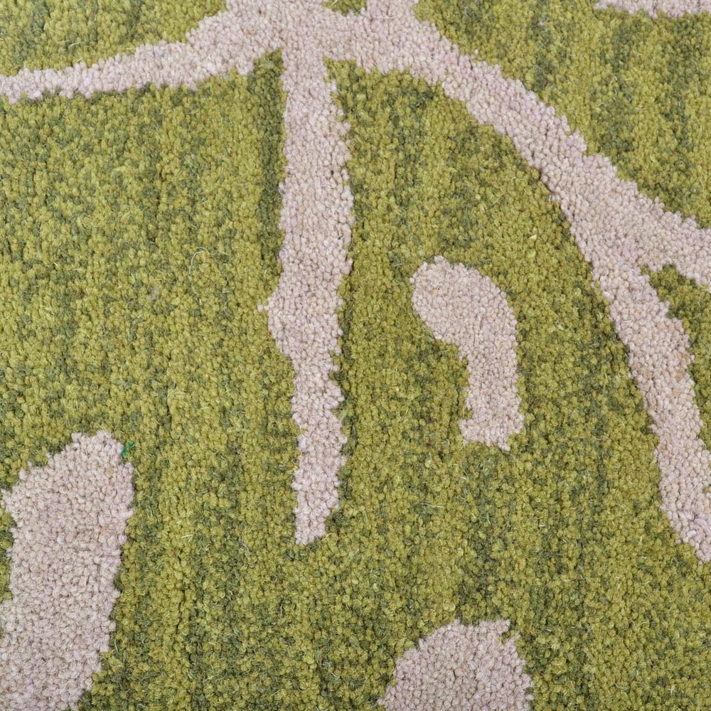 Premium Protea Hand Tufted Wool Rug - Soft Non-Slip Living Room Carpet for Bedroom, Nursery & Home Decor
