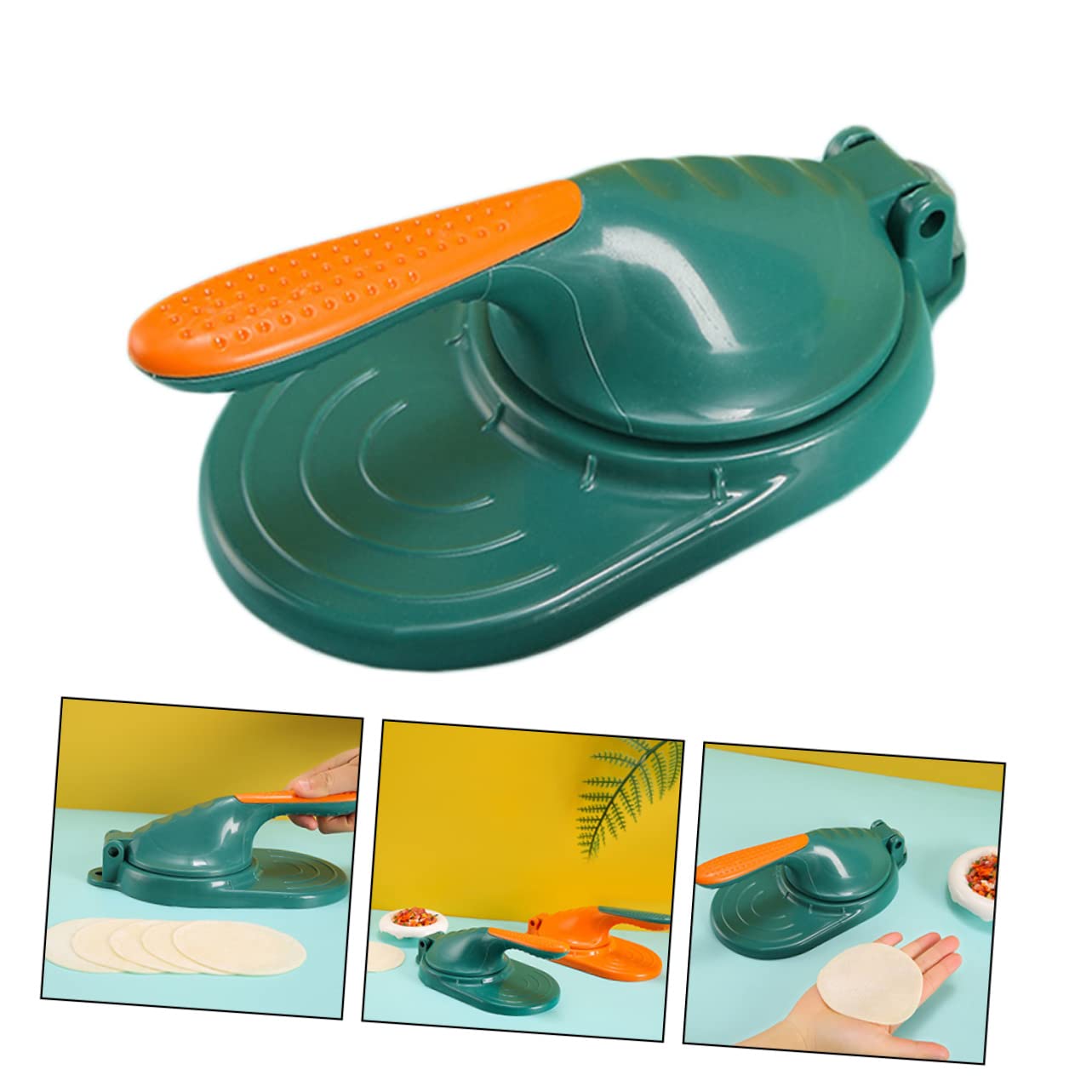 Premium Tortilla Press & Dumpling Maker - Heavy Duty Corn Tortilla Machine, Dough Press for Tacos, Dumplings & Wraps - Perfect for Mexican Cuisine, Asian Dumplings & Homemade Flatbreads