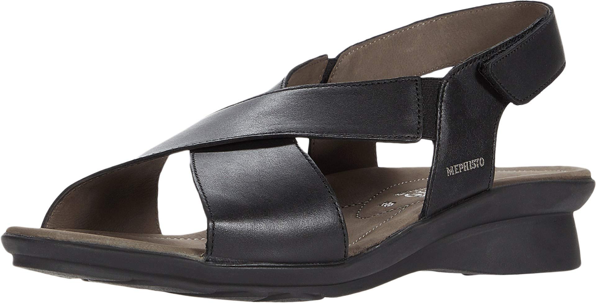Mephisto Women's Phara Comfortable Leather Sandals - Breathable & Supportive for Walking, Travel, and Summer Outfits