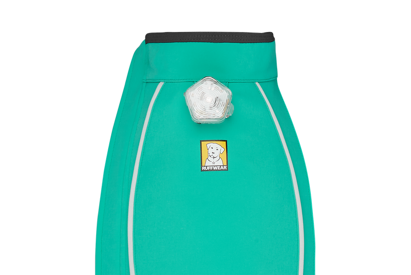 Ruffwear® Cloud Chaser® Waterproof Dog Jacket - Blue Aqua | All-Weather Protection for Hiking & Outdoor Adventures