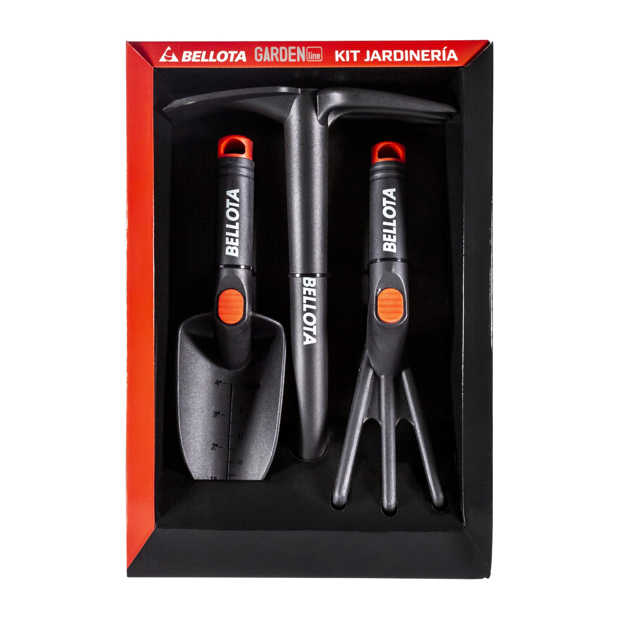 Bellota 2994 Professional Gardening Tool Kit - High-Quality Stainless Steel Pruners, Trowel & Shears for Gardening, Landscaping & Outdoor Planting