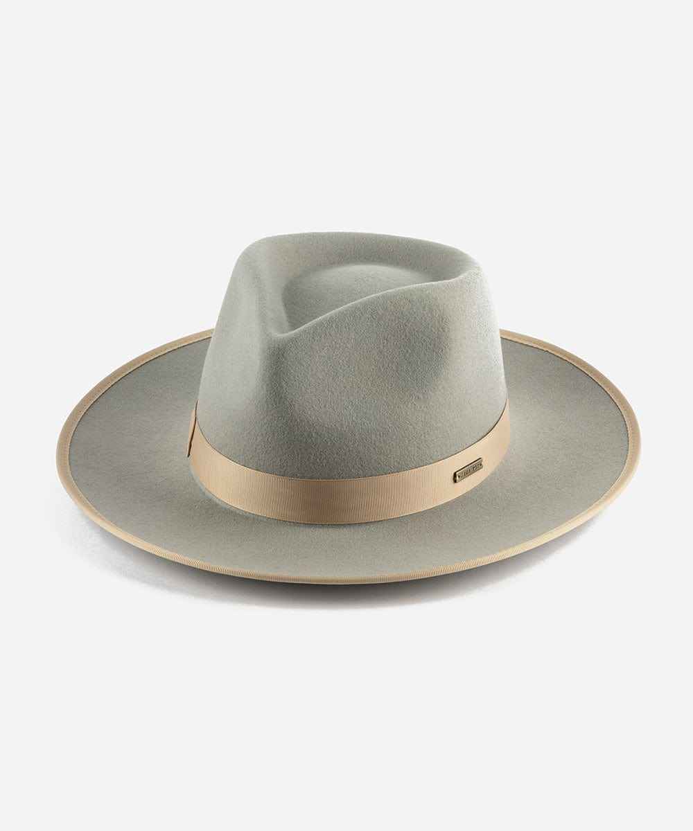 Monroe Rancher Fedora Hat for Men & Women - Western Style Cowboy Hat with Wide Brim - Perfect for Outdoor, Rodeo, and Country Music Events