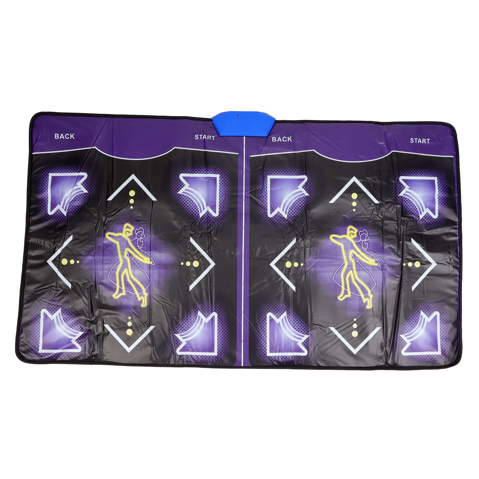 Double Dancing Step Mat for Kids & Adults - 100 Songs, 160 Games, 16GB Memory Card | Electronic Dance Floor with Multiple Modes for Exercise & Family Fun | Perfect for Birthday Gifts, Indoor Fitness & Dance Parties (US)