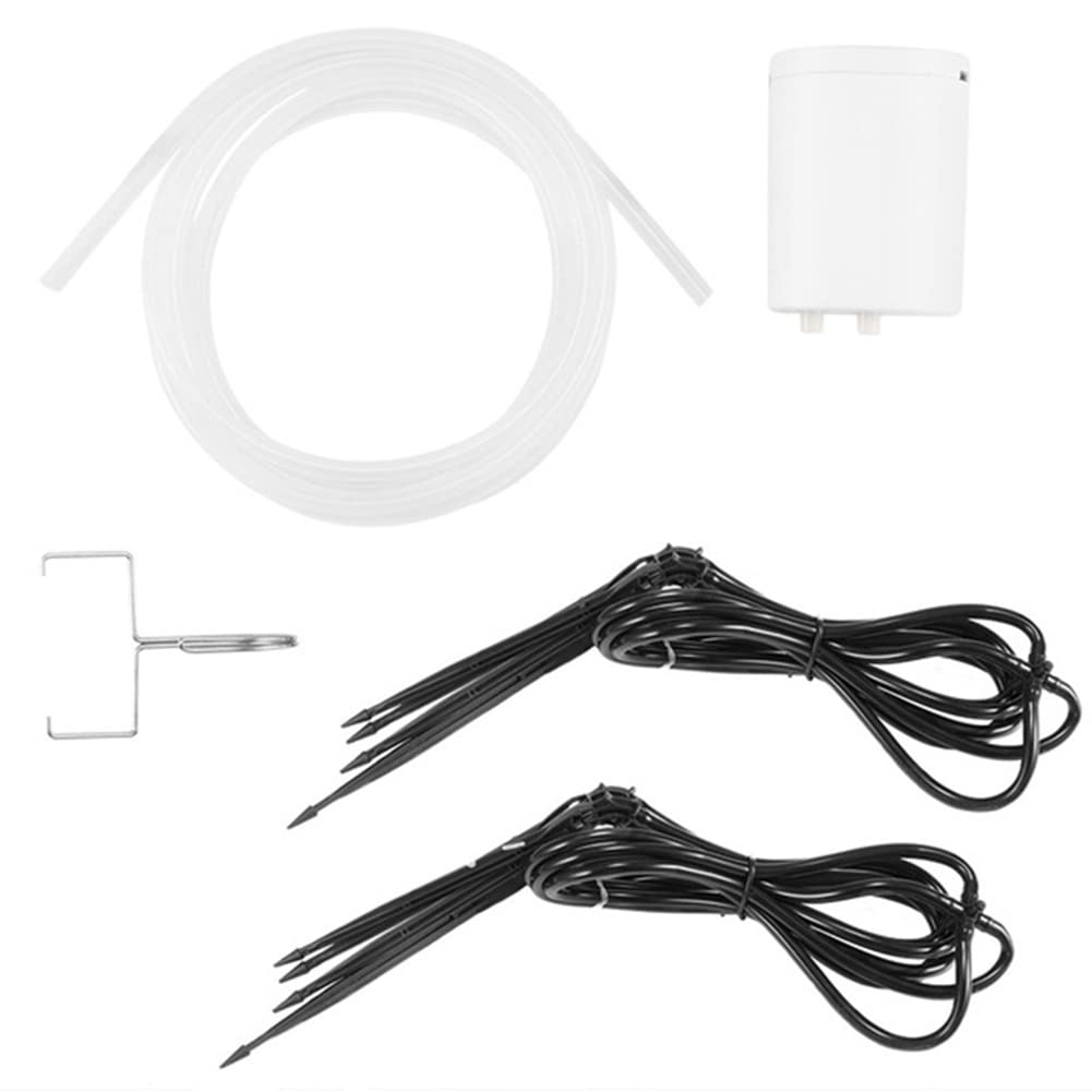YHJIC Smart Drip Irrigation System - Automatic Watering Timer for Garden Plants, Indoor/Outdoor Use - Perfect for Lawns, Flower Beds & Potted Plants