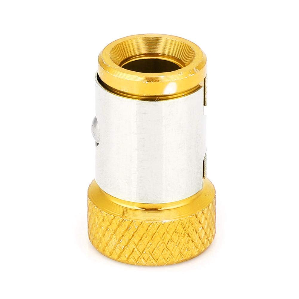 5Pcs Magnetic Screwdriver Bit Holder Rings - 15x23mm Aluminum Alloy Magnetizer for 1/4