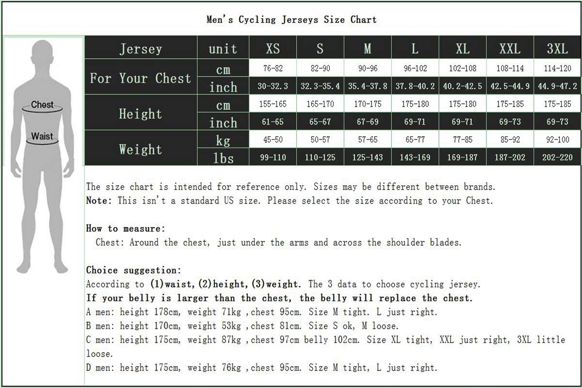 Men's Cycling Jersey - Breathable Short Sleeve Bike Shirt for Summer Riding - Moisture Wicking Pro Cycling Top - Sizes S to XXXL - Perfect for Road Biking, Mountain Cycling & Outdoor Sports