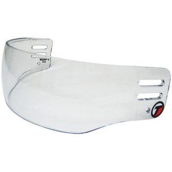Tron S40 Anti-Fog & Anti-Scratch Clear Hockey Helmet Visor Shield - High Visibility Face Protection for Ice Hockey Players & Goalies