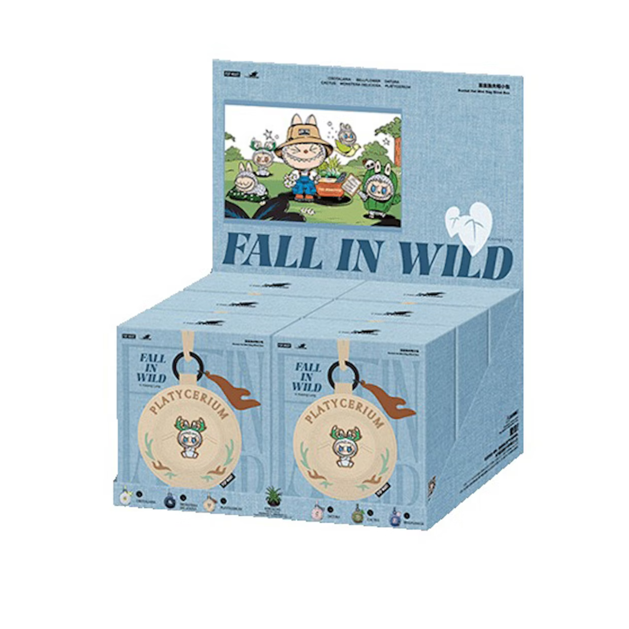 Labubu Fall in Wild Series Bucket Hat Mini Bag - Pop Mart Collectible Sealed Case - Perfect for Cosplay, Anime Conventions & Fashion Accessories