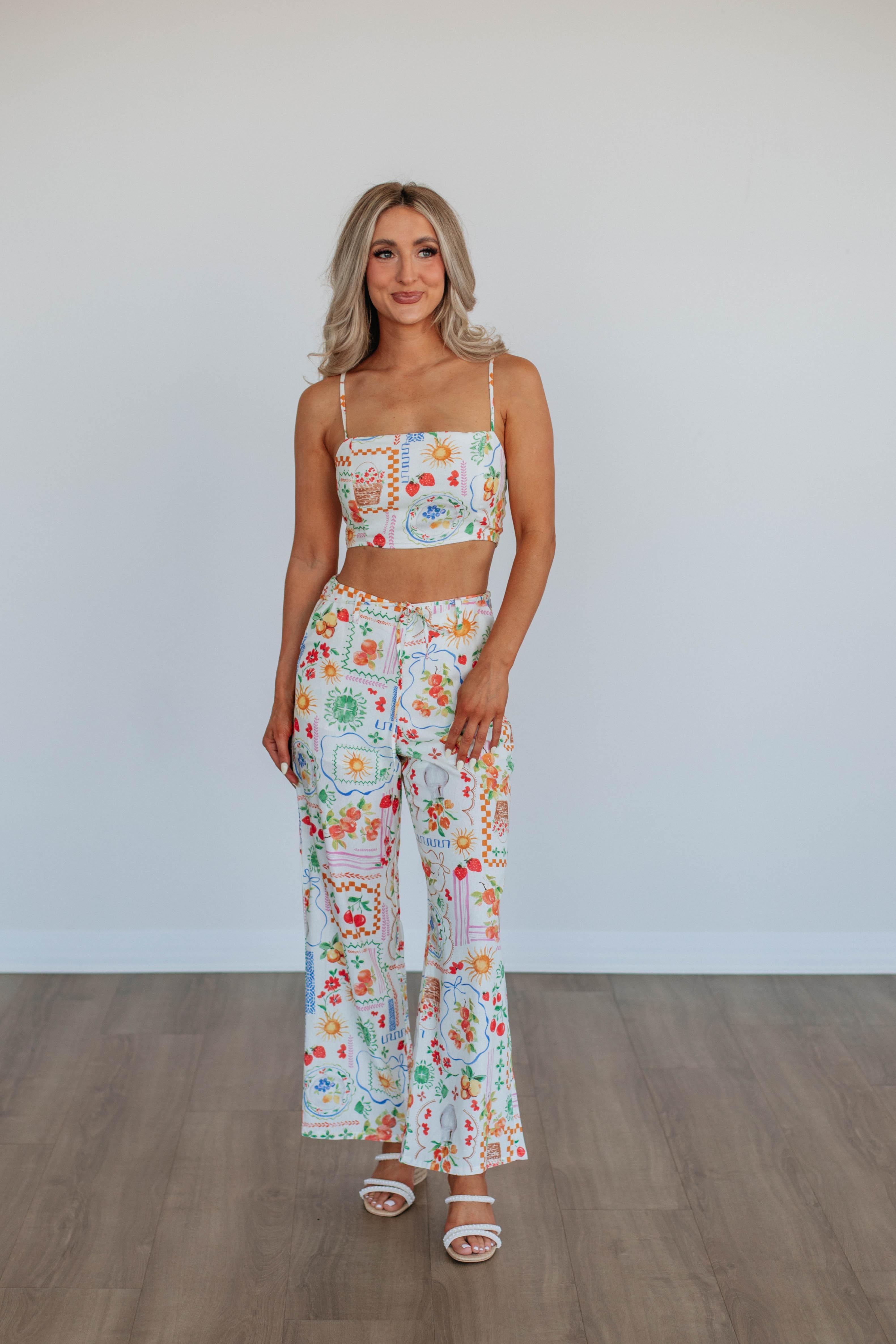 Premium 2-Piece Linen Set for Women - Soft & Breathable Summer Outfit - Perfect for Garden Parties, Beach Vacations & Casual Wear