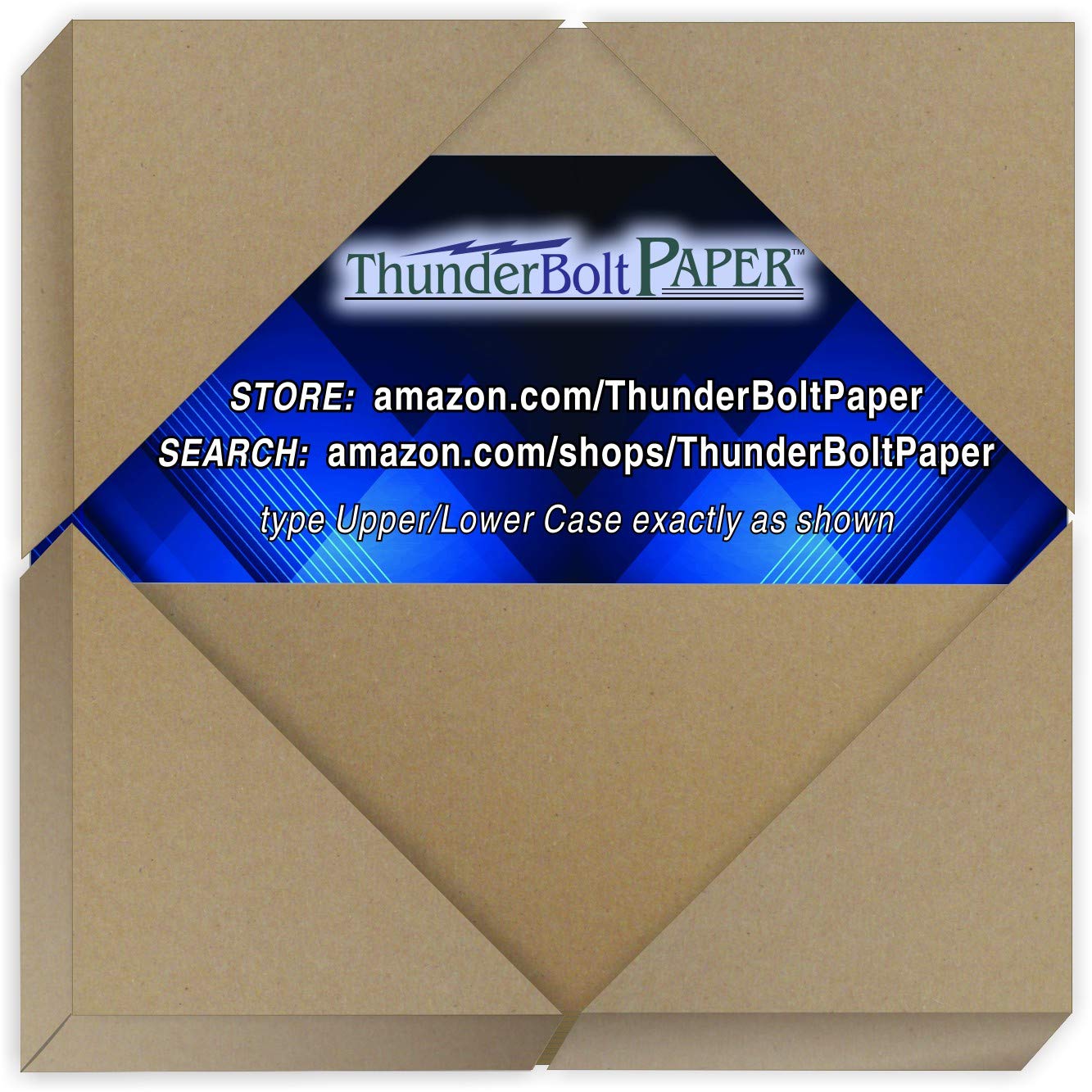Heavy Duty Kraft Chipboard 4x4 Inch 80pt - 70 Sheets for Scrapbooking & Bookbinding