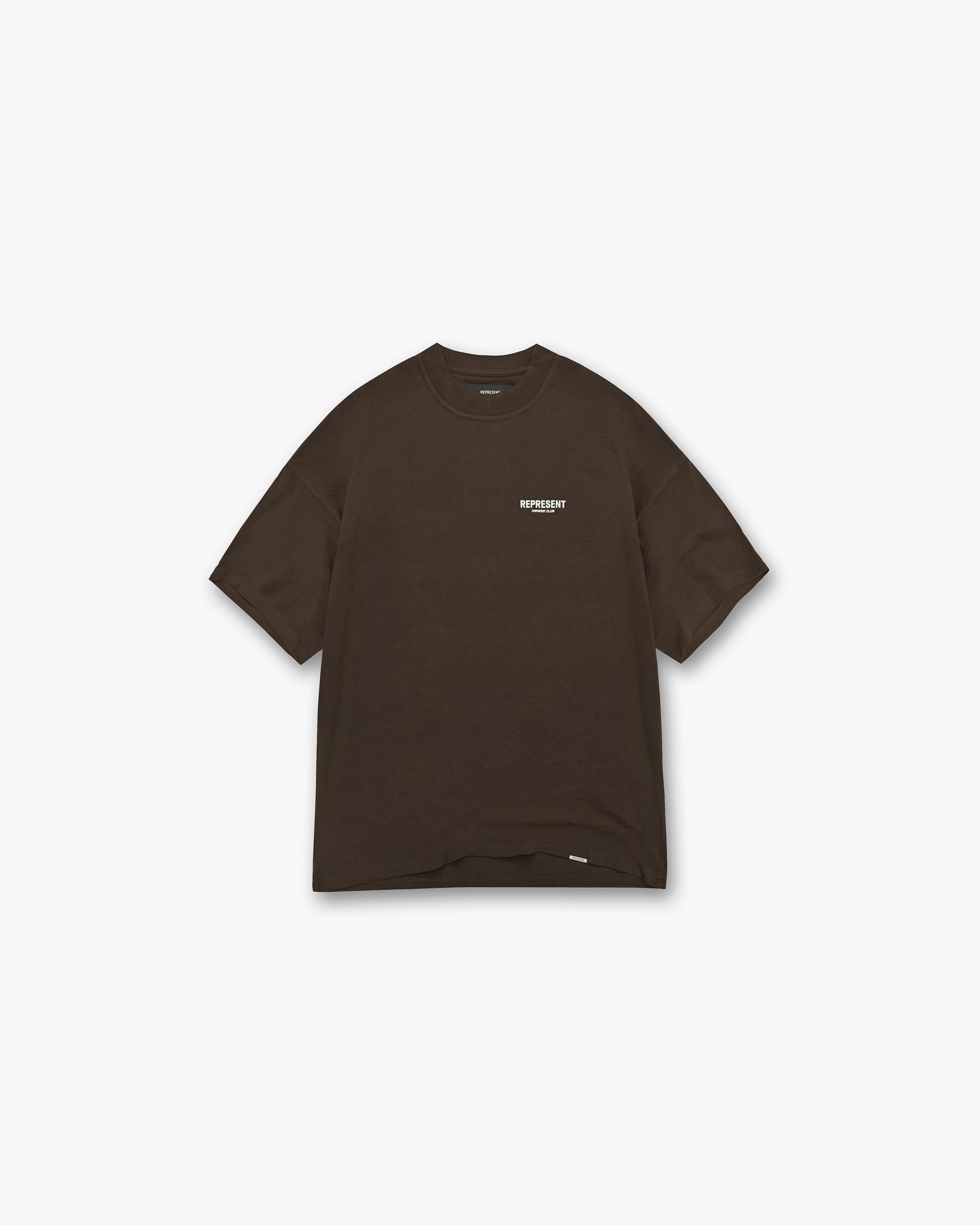 Represent Owners Club T-Shirt - Brown | Vintage Style Cotton Tee for Men & Women | Perfect for Casual Wear, Street Style & Everyday Outfits