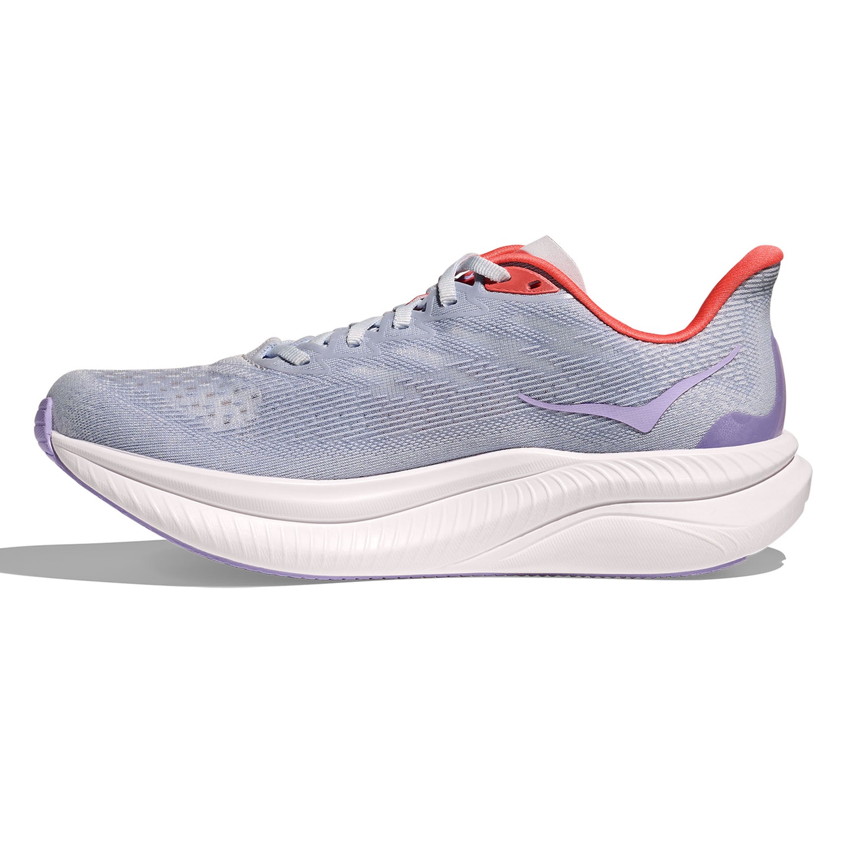 HOKA Mach 6 Women's Running Shoes Wide Width - Lightweight Cushioned Road Running Sneakers for Women | Perfect for Marathon Training, Jogging & Gym Workouts