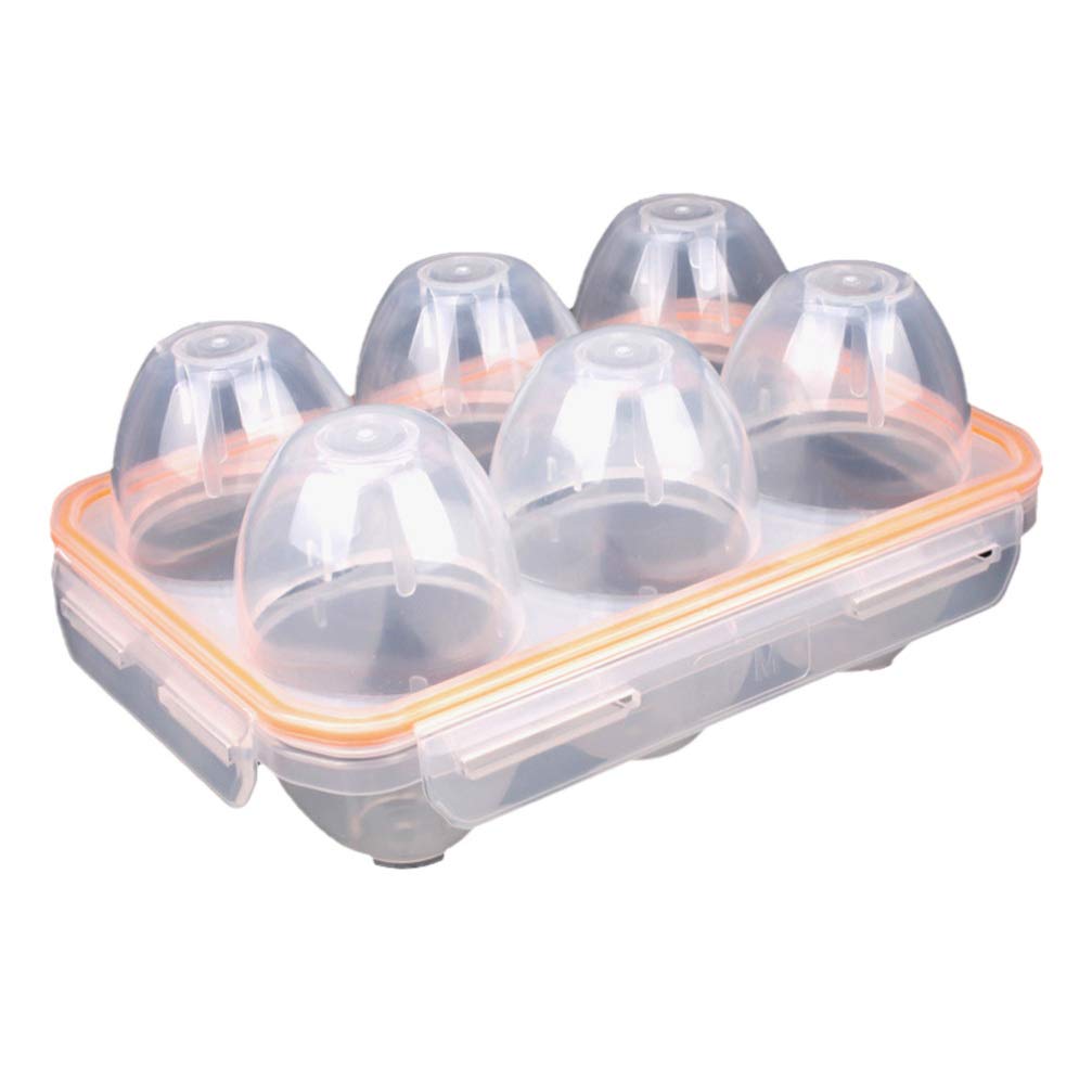 Portable Egg Storage Box - 1PC Silicone Egg Holder for Refrigerator & Outdoor Camping | Deviled Egg Container & Travel Egg Case | Perfect for Picnics, BBQs, and Kitchen Organization