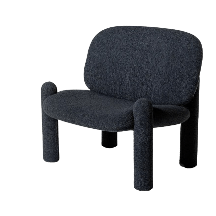 Premium Tottori Armchair in Anthracite - Modern Comfort for Living Room, Office & Lounge Spaces