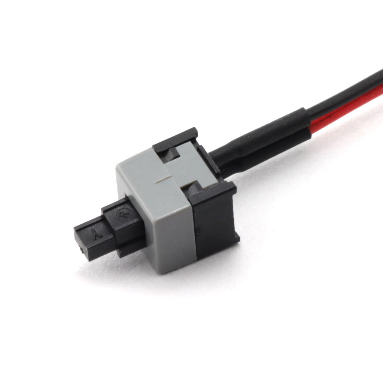 Saim 2-Pin ATX PC Power Switch Cable with On/Off Button - 5 Pack for Computer Case Modding & DIY PC Builds - Perfect for Gaming Rigs, Workstations & Home Office Setups
