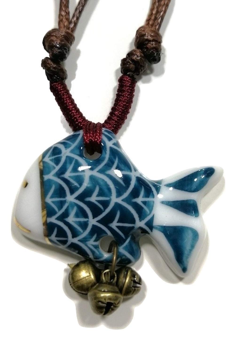 Adorable Animal Ceramic Pendants with Adjustable Cord - Perfect for DIY Jewelry Making, Gifts & Fashion Accessories