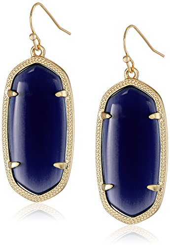 Navy glass/Gold plated