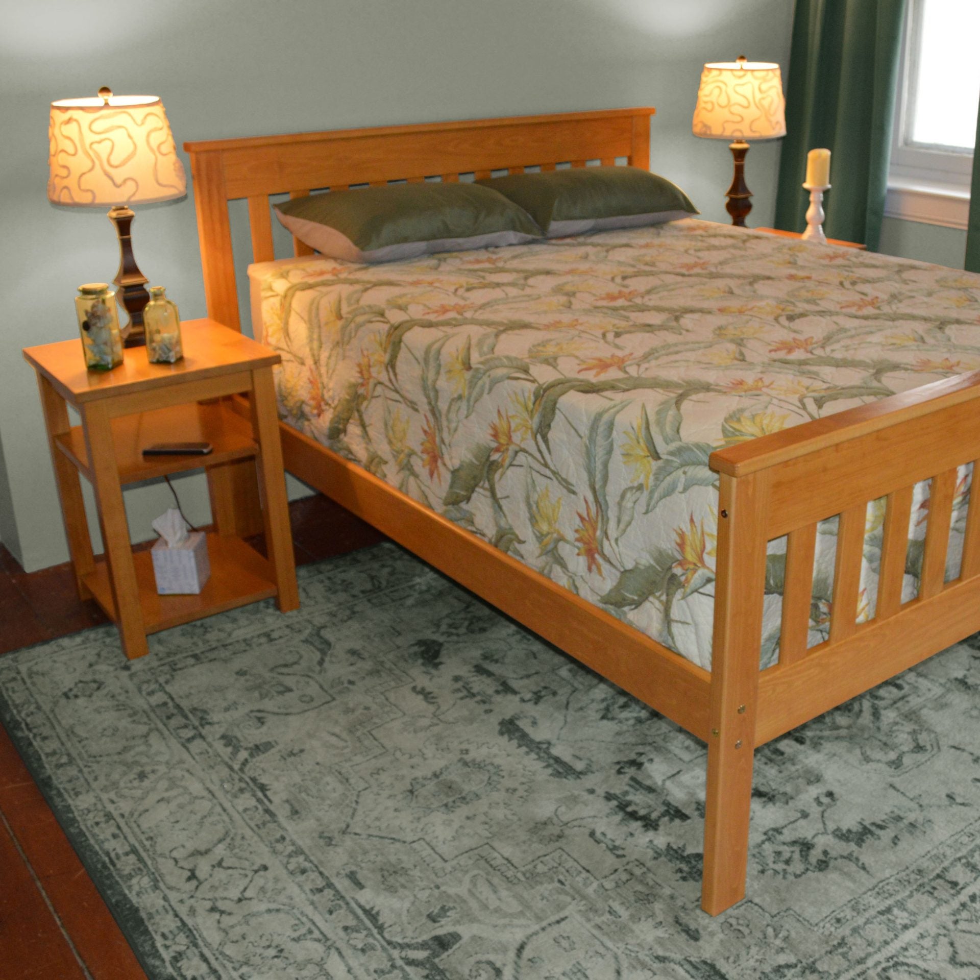 Homestead Bed Frame Without Footboard - Twin, Full & Queen Size for Kids, Teens & Guest Rooms | Durable & Stylish Bedroom Furniture